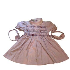 Vintage smocked dress size 4